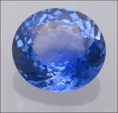 SAPPHIRE, BLUE (Ceylon) – 1.29 ct. Oval (All uses, H, Type II)